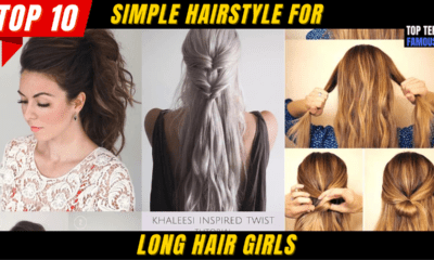 Top 10+ (SIMPLE) Hairstyle For Long Hair Girls