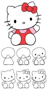 Hello Kitty Cat.How to Draw a Cat|20 Easy Cat Drawing Ideas (Step-By-Step)