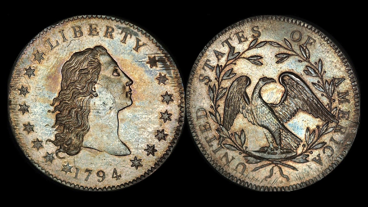  Flowing Hair Silver/Copper Dollar (1794/5)-