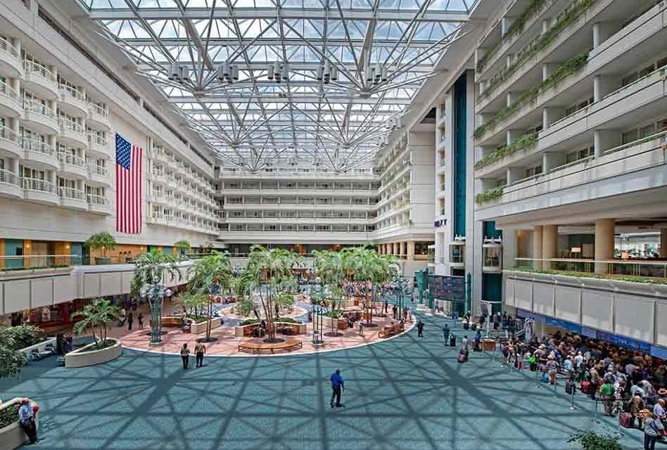 Orlando International Airport (MCO) - 53.83 Km2-Biggest Airports In World