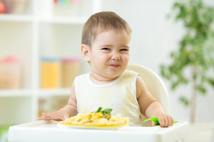 I love pasta!-Funny Cute Baby Photos to Make You Laugh