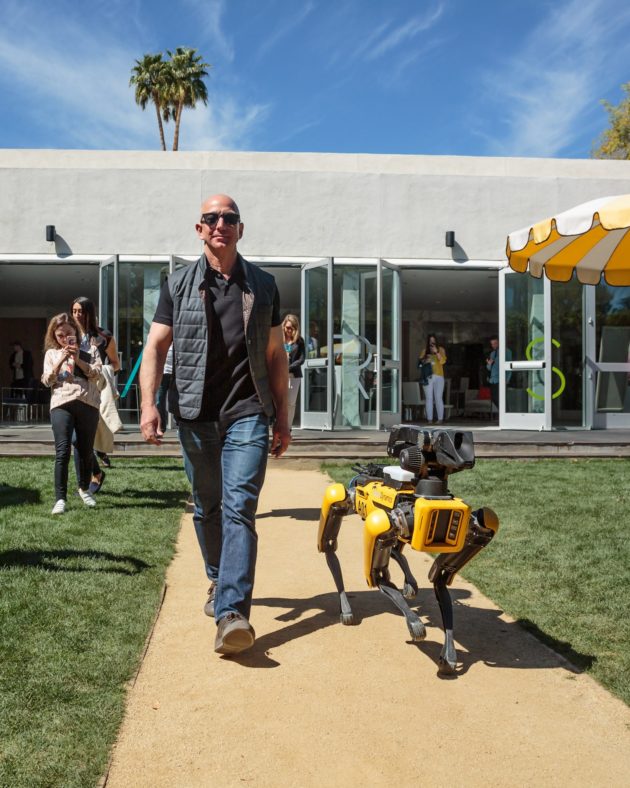 A robot canine worth $74,500-Super Expensive Things Owned by Jeff Bezos