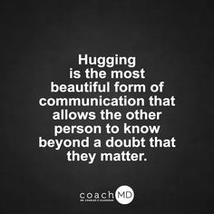Interesting Hug Quotes for Couples