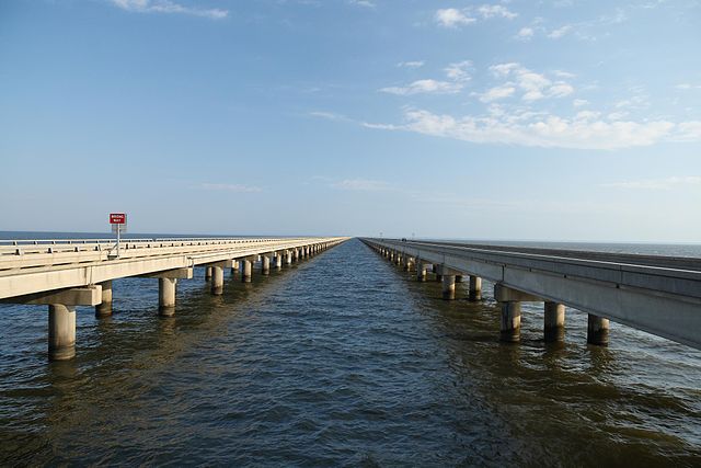 Lake Pontchartrain Causeway- Longest Bridges In USA