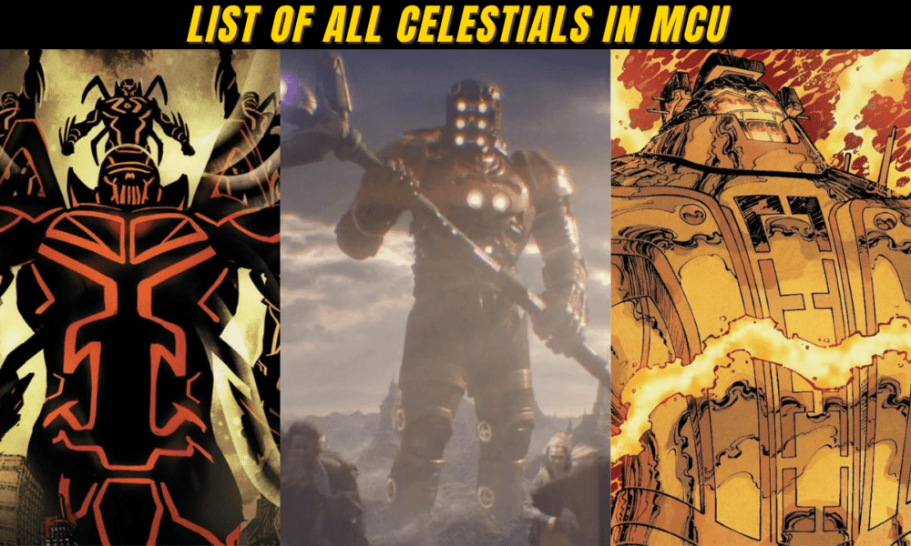 List Of All Celestials In MCU In 2024