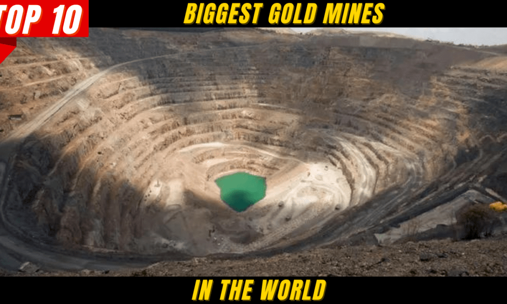 top 10 countries with most gold mines