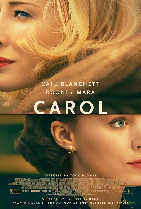 Carol (2015)-Lesbian movies You have to Watch