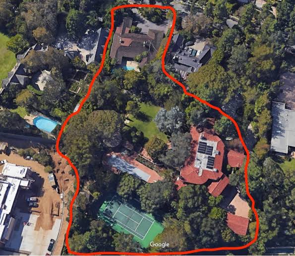 A house in Hollywood's most well known area: Bought for $25 million-Super Expensive Things Owned by Jeff Bezos