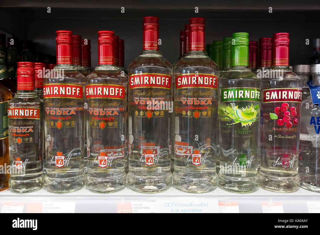 Smirnoff-Most Popular Liquor Brands in the World