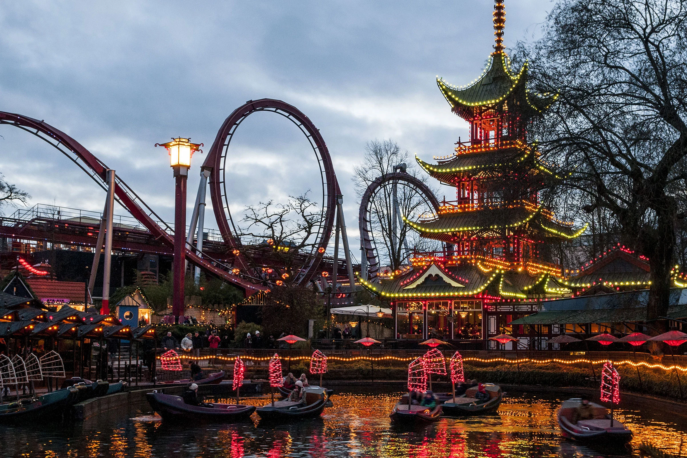 Tourist Attractions in Denmark-Tivoli Gardens