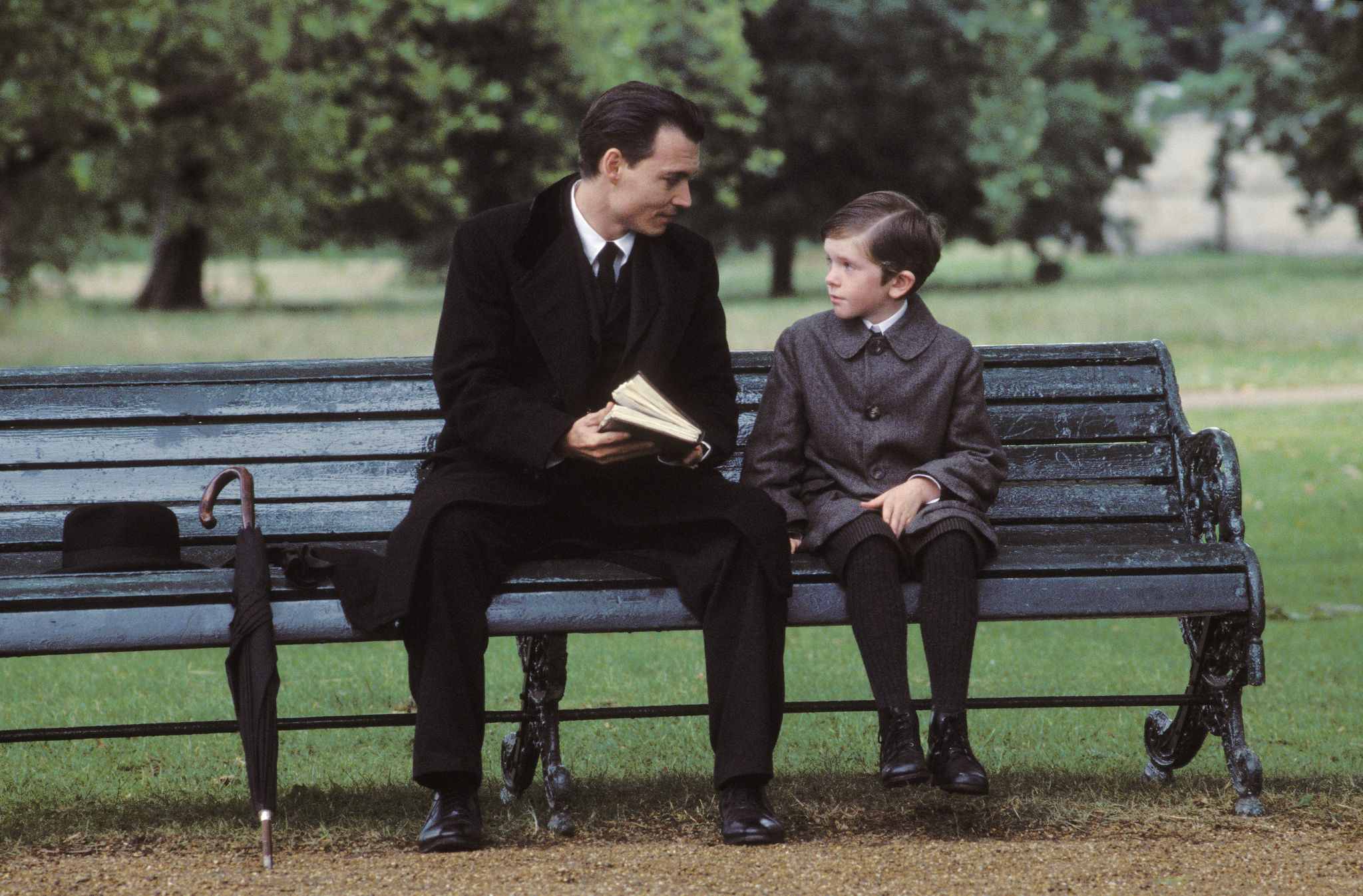 Shocking Johnny Depp Characters-J.M. Barrie in Finding Neverland (2004)