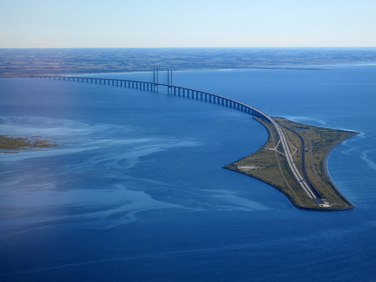 Tourist Attractions in Denmark-Oresund Bridge