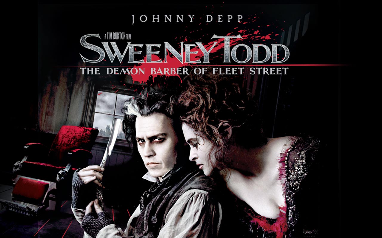 Shocking Johnny Depp Characters-Sweeney Todd in Sweeney Todd: The Demon Barber of Fleet Street (2007)