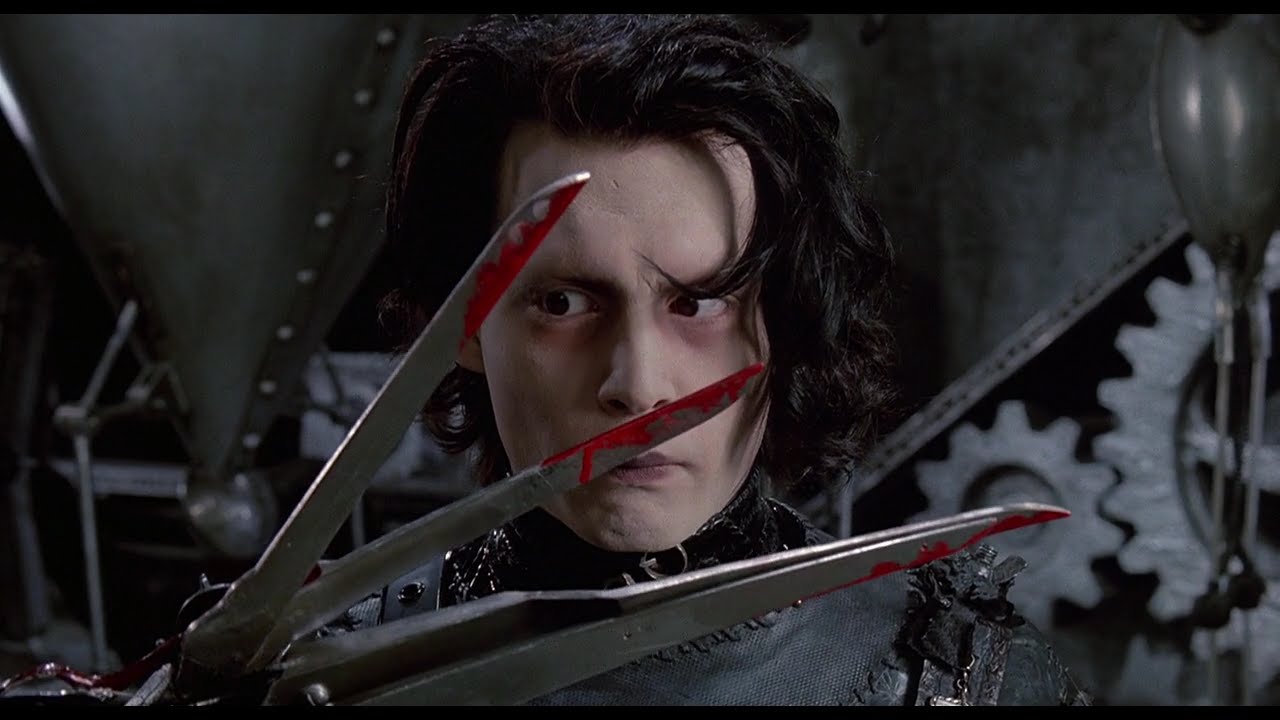 Shocking Johnny Depp Characters-Edward in Edward Scissorhands (1990)