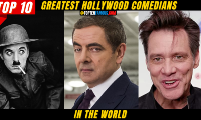 Top 10 Greatest Hollywood Comedians of All Time