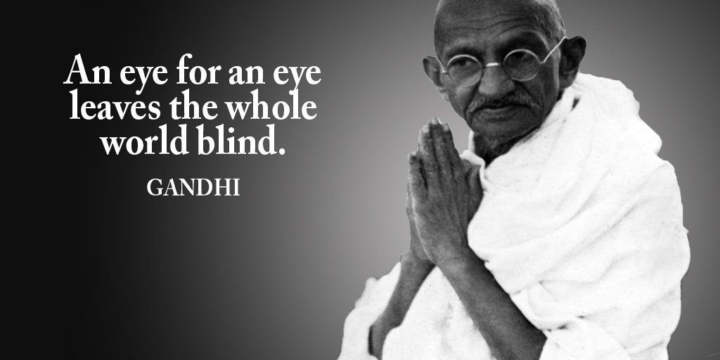 Biggest Lies About India-Gandhi Said 'An Eye For An Eye Will Leave The World Blind'