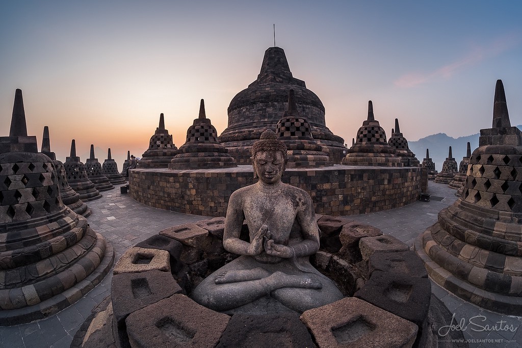 Buddha All Over In Borobudur Temple-Buddha All Over In Borobudur Temple