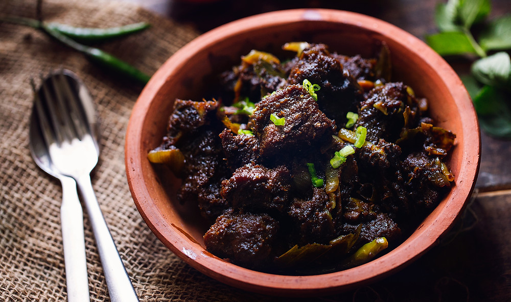 Best Foods In Bangladesh-Meat Kala Bhuna (Beef Curry)