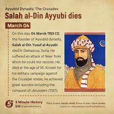 Best Muslim Leaders & Commanders in History-Saladin (1137/38 - 1193)