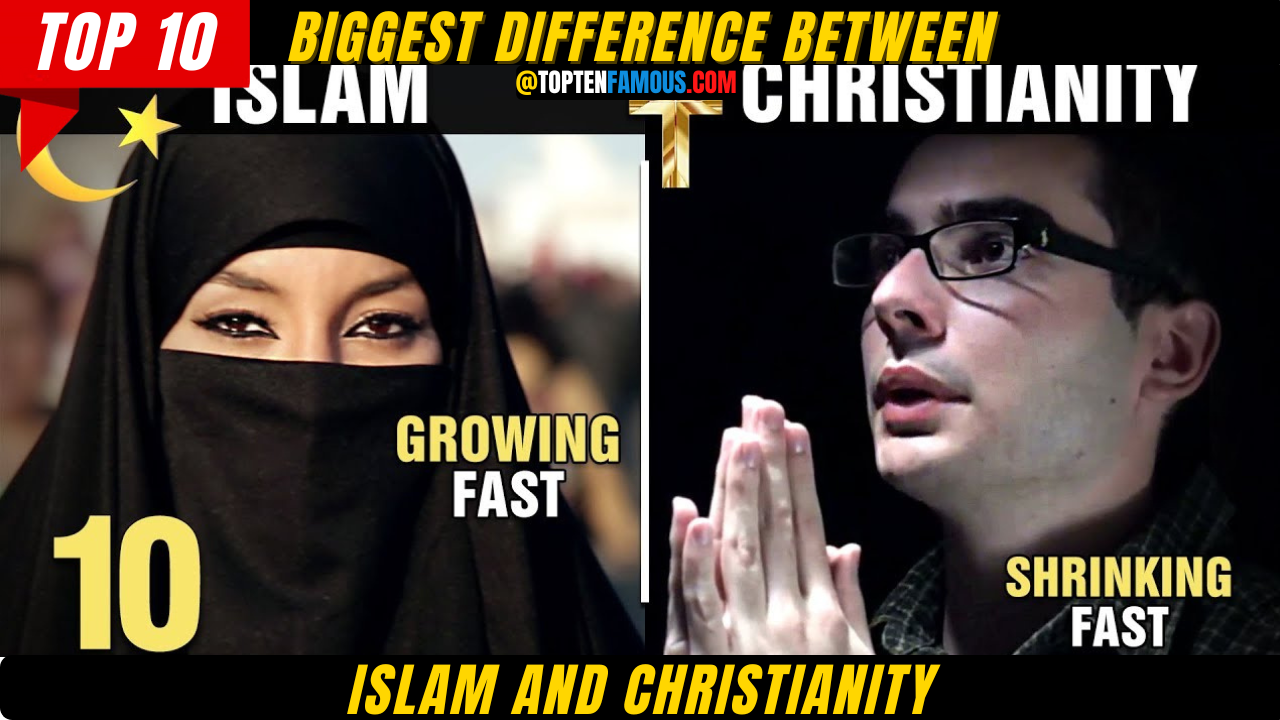 10 Biggest Differences Between ISLAM and CHRISTIANITY | Compilation