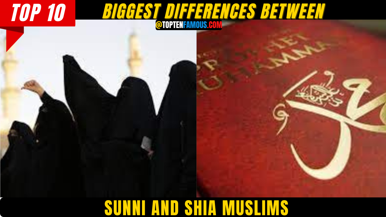 10 Biggest Differences Between SUNNI and SHIA Muslims