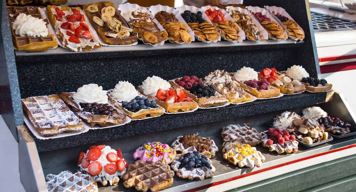Surprising Facts About Belgium- There are loads of kinds of Belgian Waffles