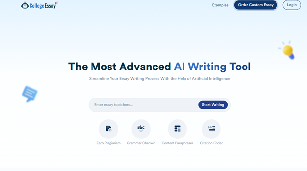 CollegeEssay.org - AI Powered Essay Typer for Rapid Content Generation
