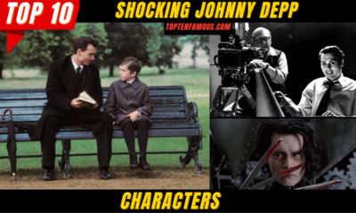 Top 10 Shocking Johnny Depp Characters