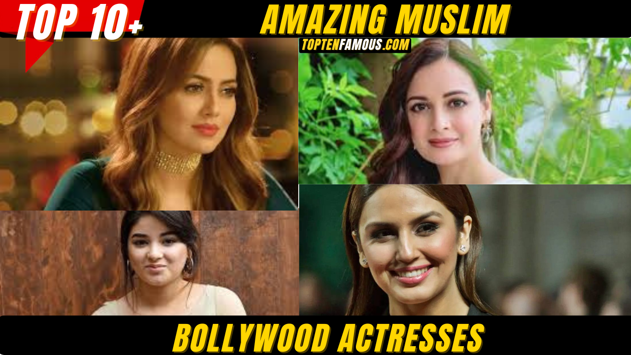 10 Amazing Muslim Bollywood Actresses