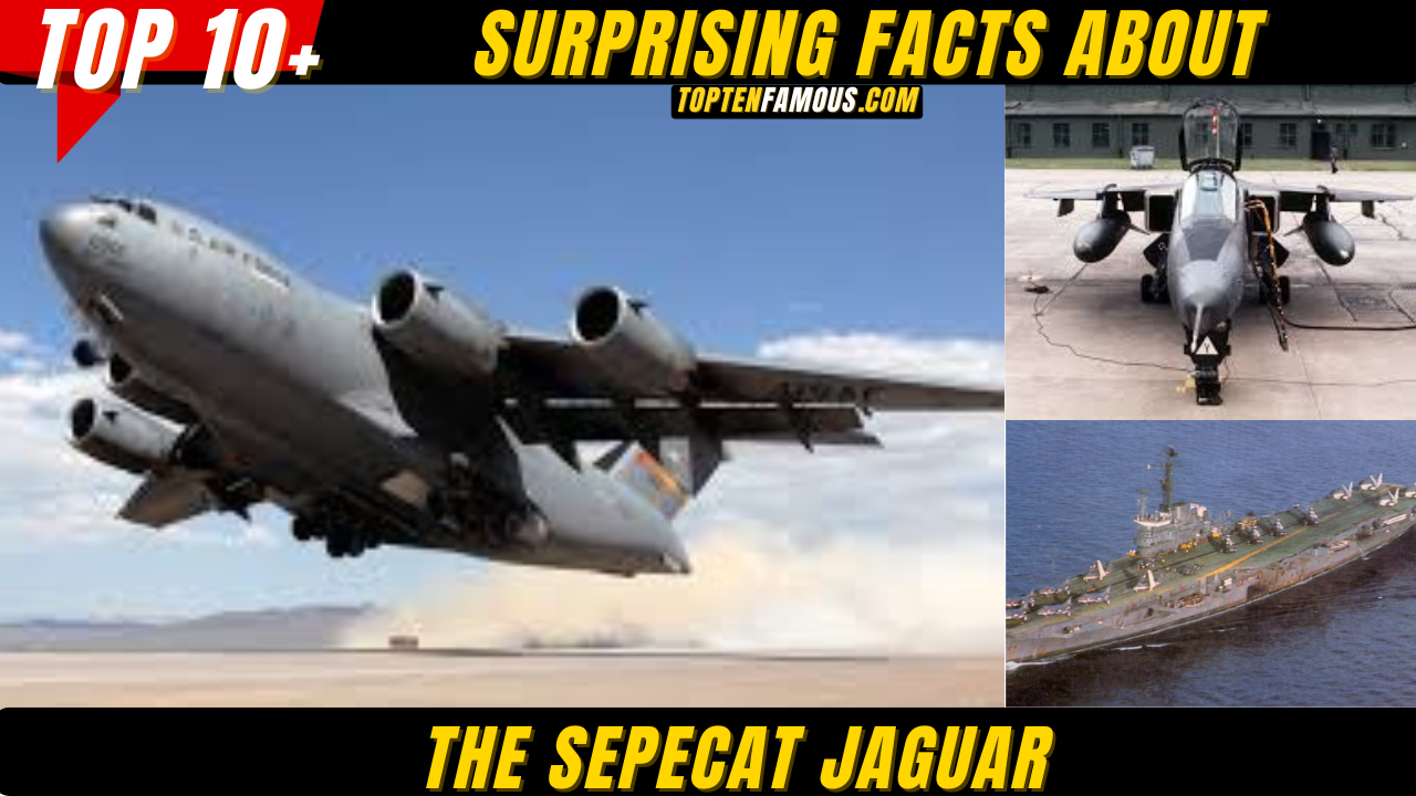 10 + Surprising Facts About The SEPECAT JAGUAR