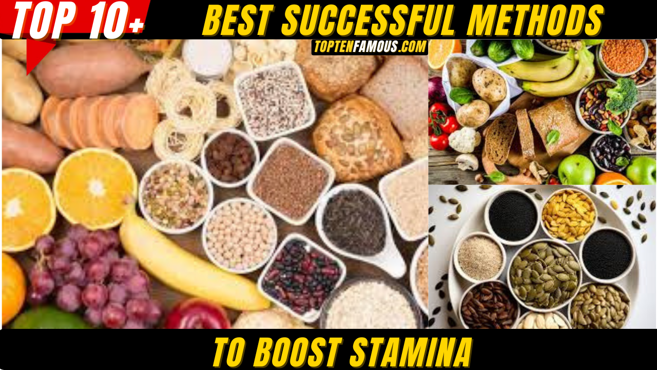 Top 10 Best Successful Methods to Boost Stamina