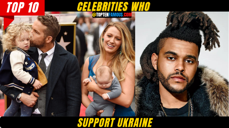 8 Celebrities Who Support Ukraine