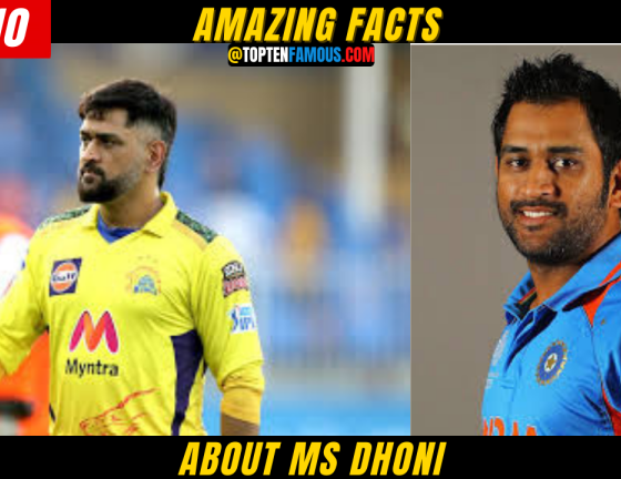 10 Amazing Facts About MS Dhoni