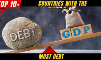 10 Countries With The Most Debt