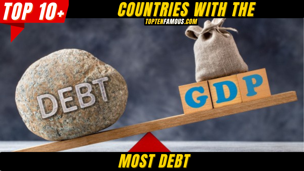 10 Countries With The Most Debt